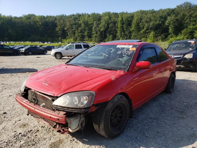 Photo 2 from auction – 2002 HONDA CIVIC EX with VIN 1HGEM22942L032020