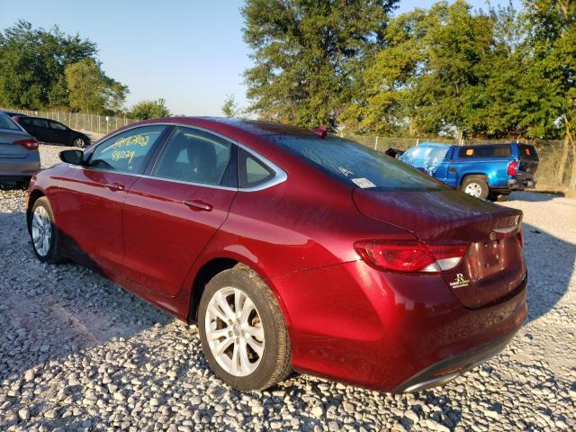 Photo 3 from auction – 2016 CHRYSLER 200 LIMITE with VIN 1C3CCCAG0GN167168