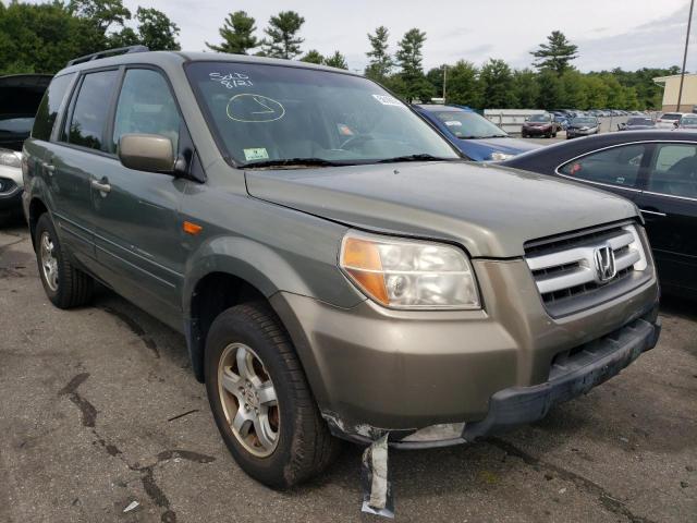 HONDA PILOT EXL 2008 with VIN 5FNYF187X8B013540 - Photo from auction