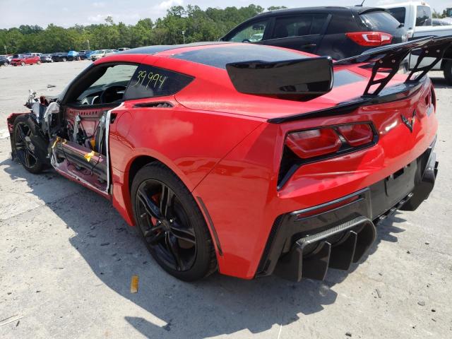 Photo 3 from auction – 2016 CHEVROLET CORVETTE S with VIN 1G1YB2D78G5118755
