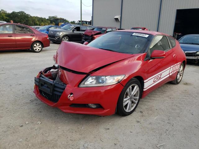 Photo 2 from auction – 2012 HONDA CR-Z EX with VIN JHMZF1D64CS004151