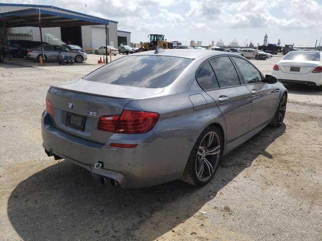 Photo 4 from auction – 2014 BMW M5 with VIN WBSFV9C55ED593337