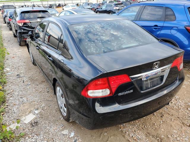 Photo 3 from auction – 2009 HONDA CIVIC LX with VIN 19XFA16589E006486