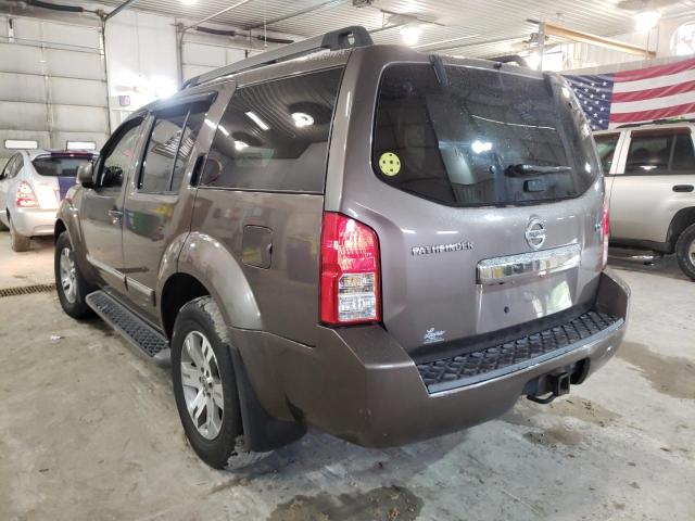 Photo 3 from auction – 2008 NISSAN PATHFINDER with VIN 5N1AR18B18C653366