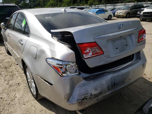Photo 9 from auction – 2012 LEXUS ES 350 with VIN JTHBK1EG5C2479134