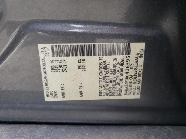 صورة رقم 10 من المزاد - 2017 NISSAN MAXIMA 3.5 مع VIN 1N4AA6AP1HC416395
