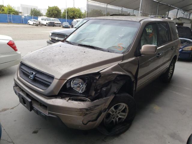 Photo 2 from auction – 2003 HONDA PILOT EXL with VIN 2HKYF18613H525267