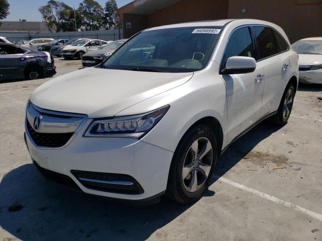 Photo 2 from auction – 2014 ACURA MDX with VIN 5FRYD3H22EB013354