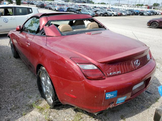 Photo 3 from auction – 2007 LEXUS SC 430 with VIN JTHFN45Y779010160