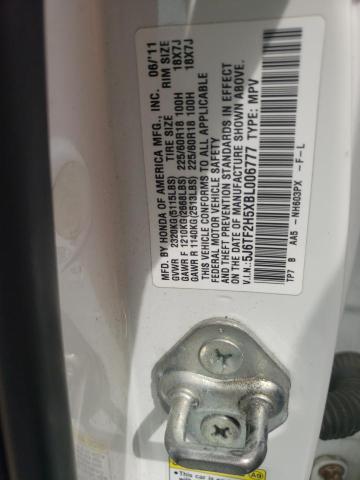 Photo 10 from auction – 2011 HONDA ACCORD CRO with VIN 5J6TF2H5XBL006777