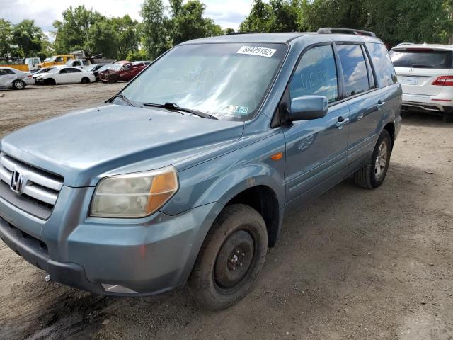 Photo 2 from auction – 2006 HONDA PILOT EX with VIN 2HKYF184X6H544760