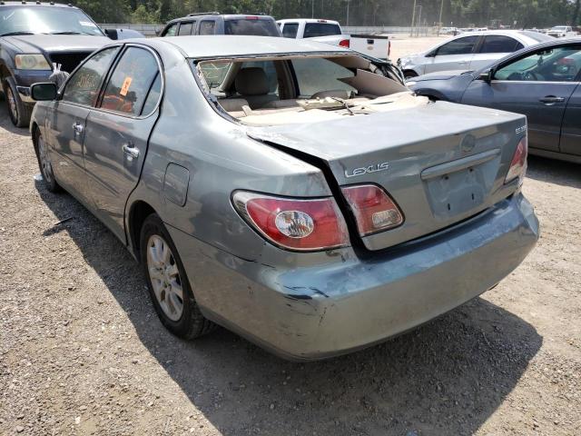 Photo 3 from auction – 2004 LEXUS ES 330 with VIN JTHBA30G345002207