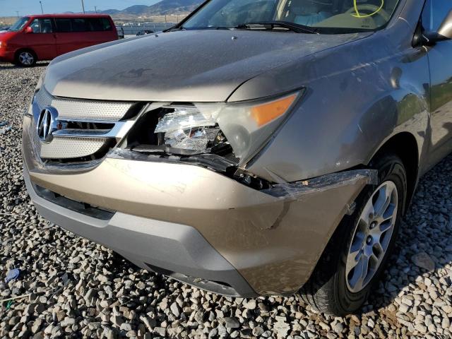 Photo 9 from auction – 2007 ACURA MDX with VIN 2HNYD28257H522132