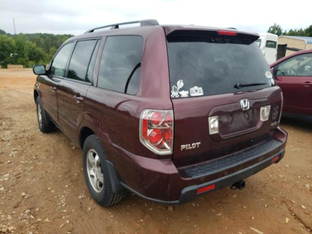 Фото 3 с аукциона – 2008 HONDA PILOT EXL с VIN 5FNYF18508B002965