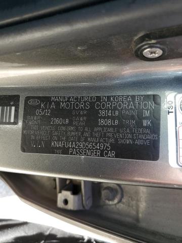 Photo 10 from auction – 2013 KIA FORTE EX with VIN KNAFU4A29D5654975