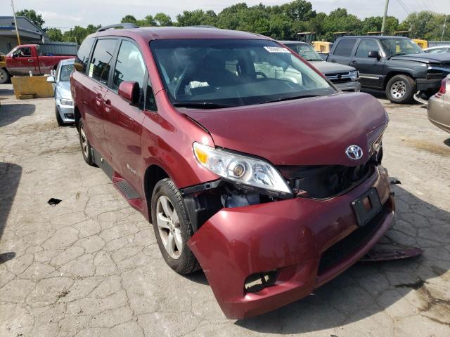 TOYOTA SIENNA LE 2015 with VIN 5TDKK3DC3FS572727 - Photo from auction