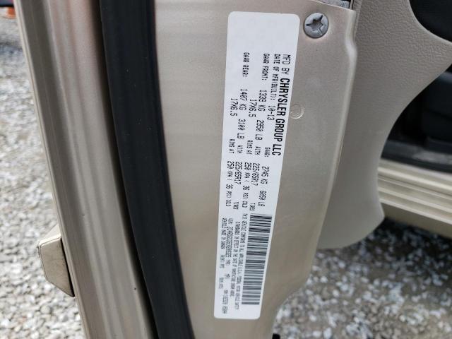 Photo 10 from auction – 2014 DODGE GR CARAVAN with VIN 2C4RDGCG5ER209325