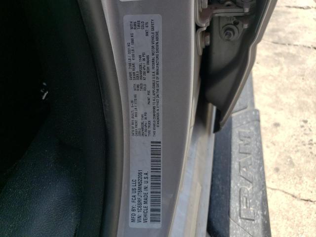 Photo 10 from auction – 2021 RAM 1500 LARAM with VIN 1C6SRFJT6MN522061