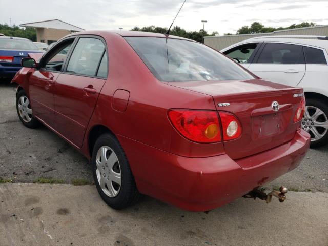 Photo 3 from auction – 2004 TOYOTA COROLLA CE with VIN 2T1BR32E54C260639