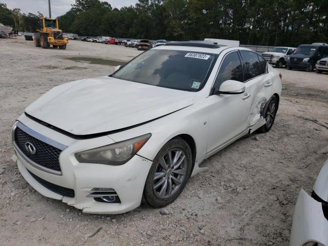 Photo 2 from auction – 2014 INFINITI Q50 BASE with VIN JN1BV7AP6EM678561