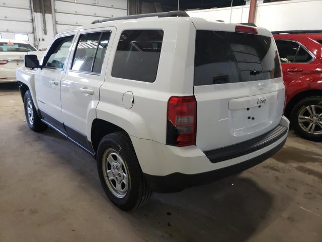 Photo 3 from auction – 2016 JEEP PATRIOT SP with VIN 1C4NJPBA4GD813720
