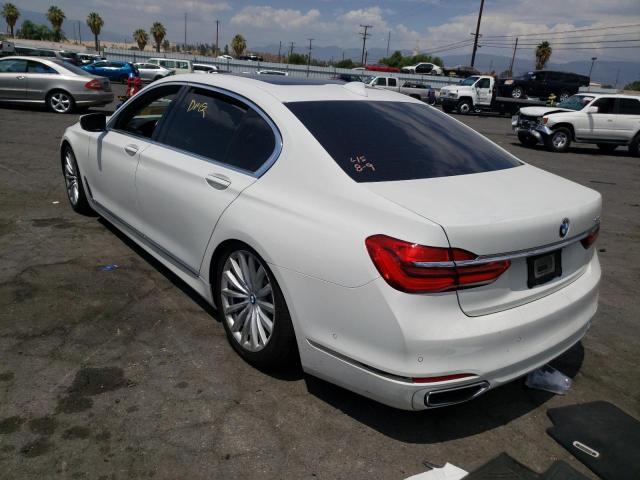 Photo 3 from auction – 2017 BMW 740 I with VIN WBA7E2C38HG741191