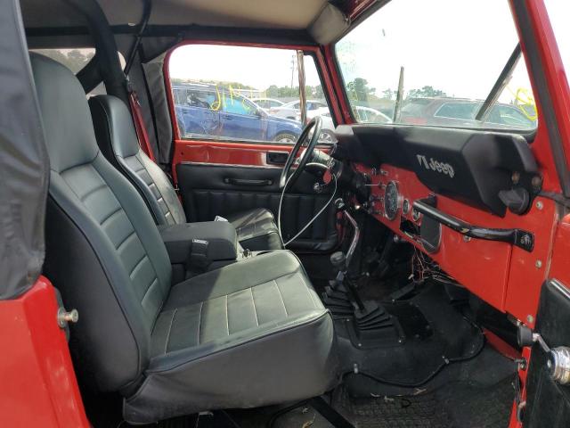 Photo 5 from auction – 1983 JEEP JEEP CJ7 with VIN 1JCCN87E2DT033115