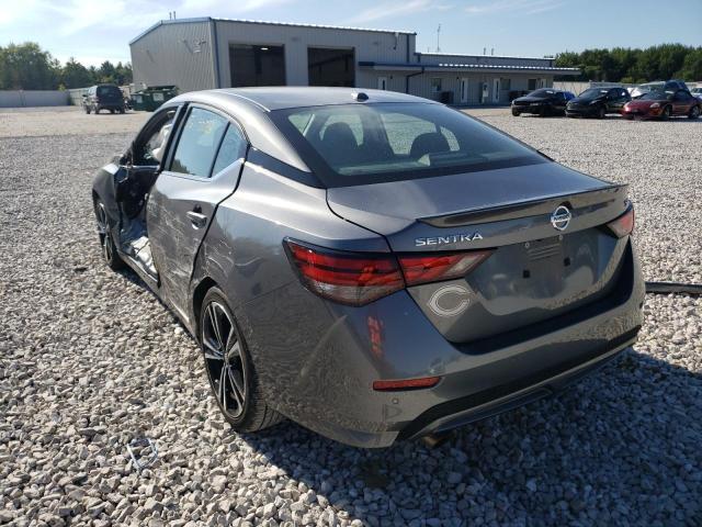 Photo 3 from auction – 2020 NISSAN SENTRA SR with VIN 3N1AB8DVXLY301763