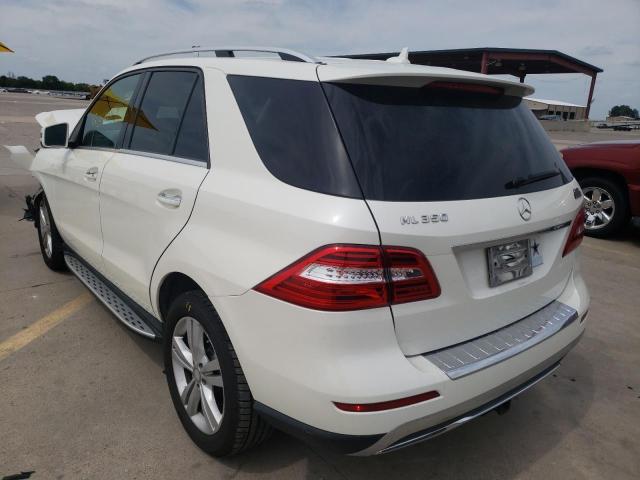 Photo 3 from auction – 2014 MERCEDES-BENZ ML 350 with VIN 4JGDA5JB4EA298044