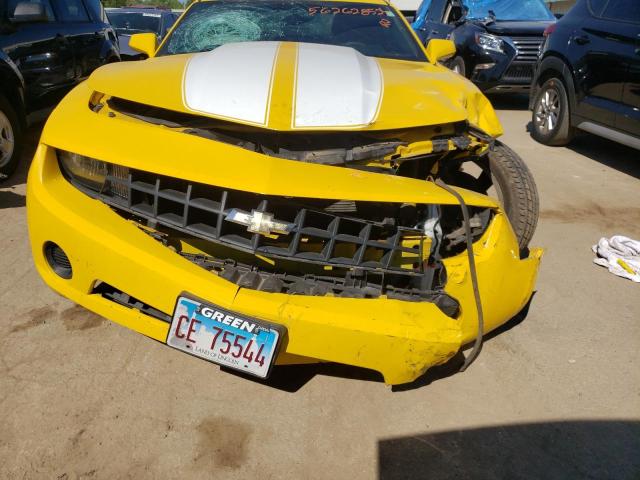 Photo 9 from auction – 2013 CHEVROLET CAMARO LS with VIN 2G1FA1E35D9246708