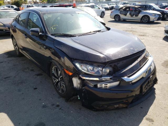 HONDA CIVIC EX 2017 with VIN 19XFC1F37HE209604 - Photo from auction