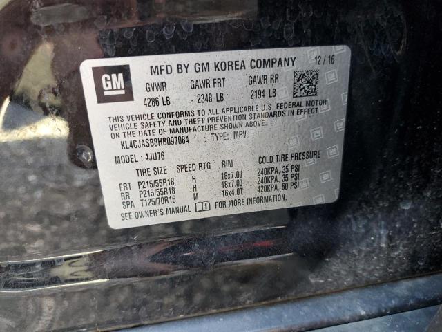 Photo 10 from auction – 2017 BUICK ENCORE PRE with VIN KL4CJASB8HB097084