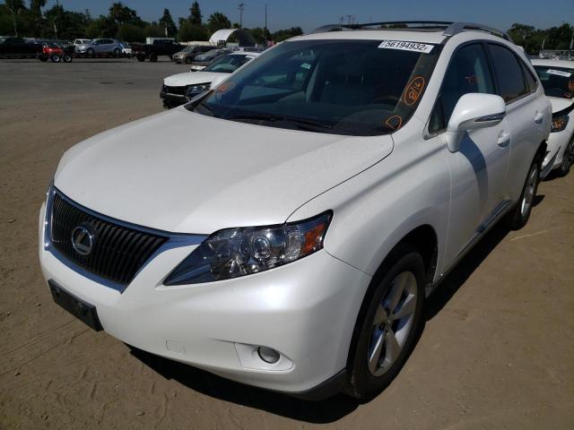 Photo 2 from auction – 2011 LEXUS RX 350 with VIN 2T2BK1BA6BC098857
