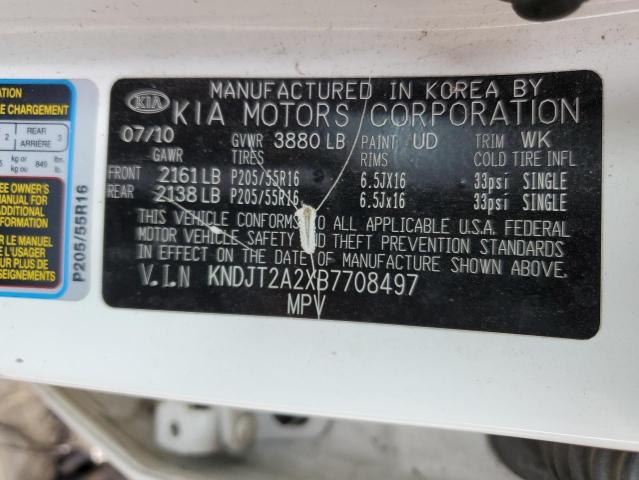 Photo 10 from auction – 2011 KIA SOUL + with VIN KNDJT2A2XB7708497