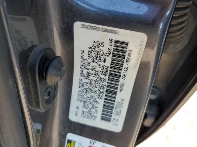 Photo 10 from auction – 2013 TOYOTA COROLLA BA with VIN 5YFBU4EE1DP165088