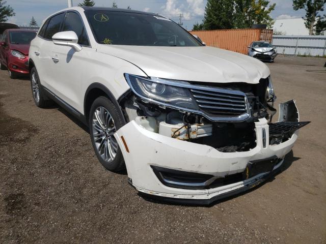 LINCOLN MKX RESERV 2016 with VIN 2LMTJ8LR5GBL56214 - Photo from auction