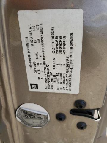 Photo 10 from auction – 2002 BUICK LESABRE CU with VIN 1G4HP54KX24244477