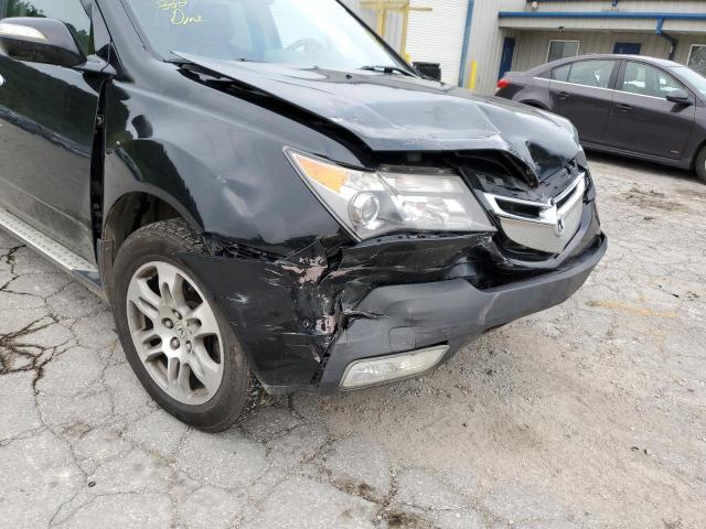 Photo 9 from auction – 2008 ACURA MDX TECHNO with VIN 2HNYD28328H504813