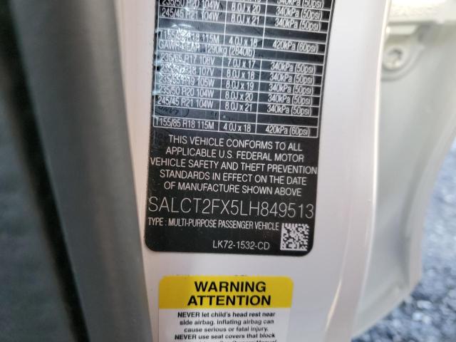 Photo 10 from auction – 2020 LAND ROVER DISCOVERY with VIN SALCT2FX5LH849513