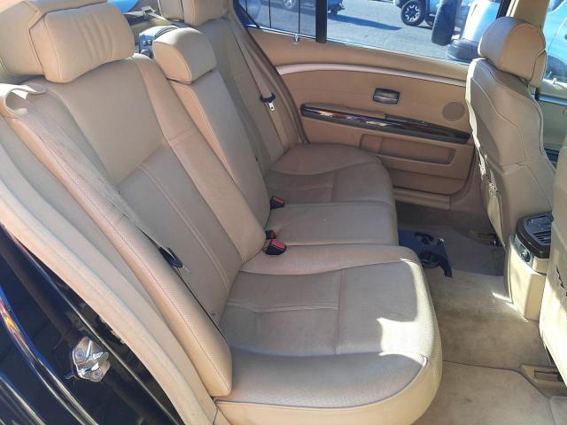 Photo 6 from auction – 2006 BMW 750 LI with VIN WBAHN83586DT32972
