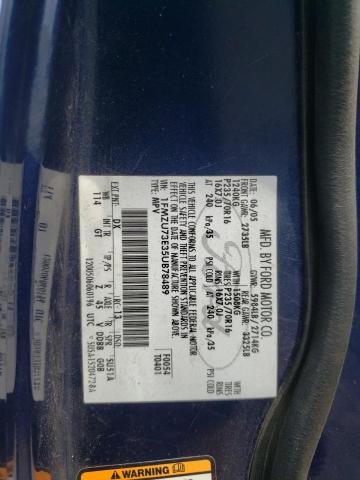 Photo 10 from auction – 2005 FORD EXPLORER X with VIN 1FMZU73E35UB78489