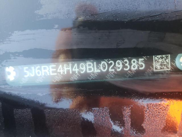 Photo 10 from auction – 2011 HONDA CR-V with VIN 5J6RE4H49BL029385