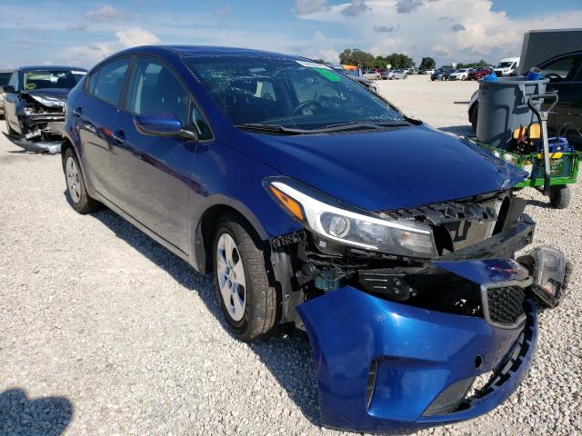 KIA FORTE LX 2017 with VIN 3KPFK4A77HE145191 - Photo from auction
