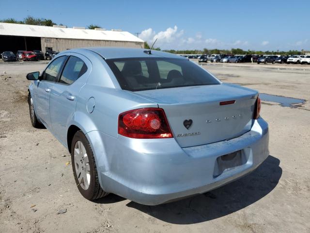Photo 3 from auction – 2013 DODGE AVENGER SE with VIN 1C3CDZAB4DN645611