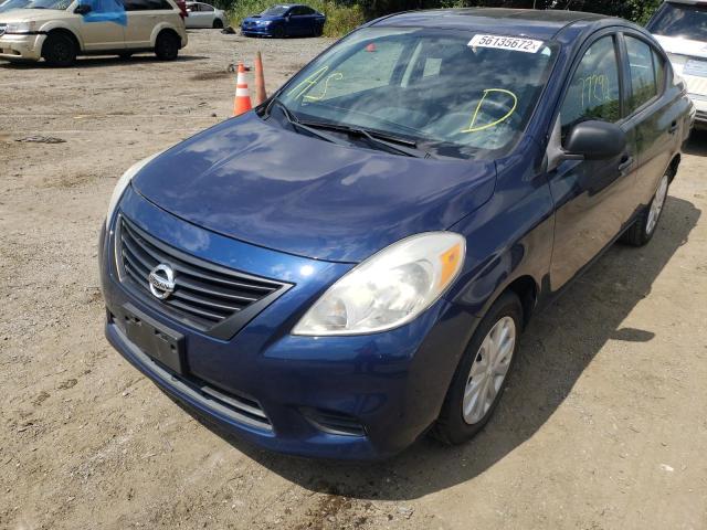 Photo 2 from auction – 2012 NISSAN VERSA S with VIN 3N1CN7AP6CL838966