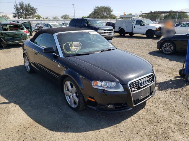 AUDI A4 3.2 CAB 2009 with VIN WAUDH48H69K001874 - Photo from auction