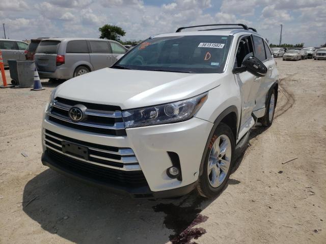 Photo 2 from auction – 2019 TOYOTA HIGHLANDER with VIN 5TDYZRFH0KS291366