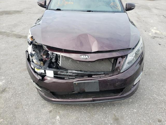 Photo 9 from auction – 2014 KIA OPTIMA EX with VIN 5XXGN4A71EG343411