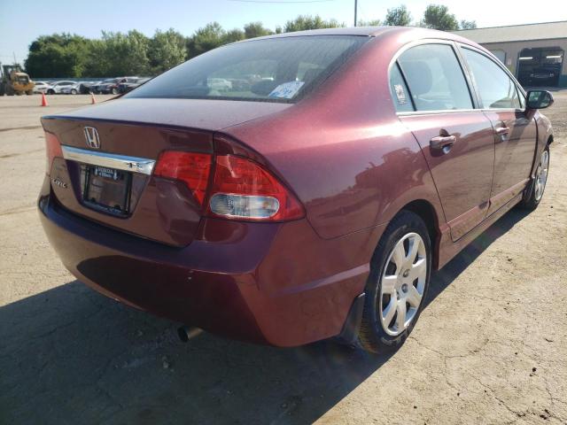 Photo 4 from auction – 2010 HONDA CIVIC LX with VIN 19XFA1F5XAE001715