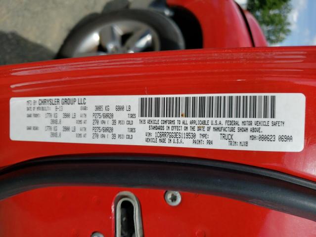 Photo 10 from auction – 2014 RAM 1500 SLT with VIN 1C6RR7GG3ES119530